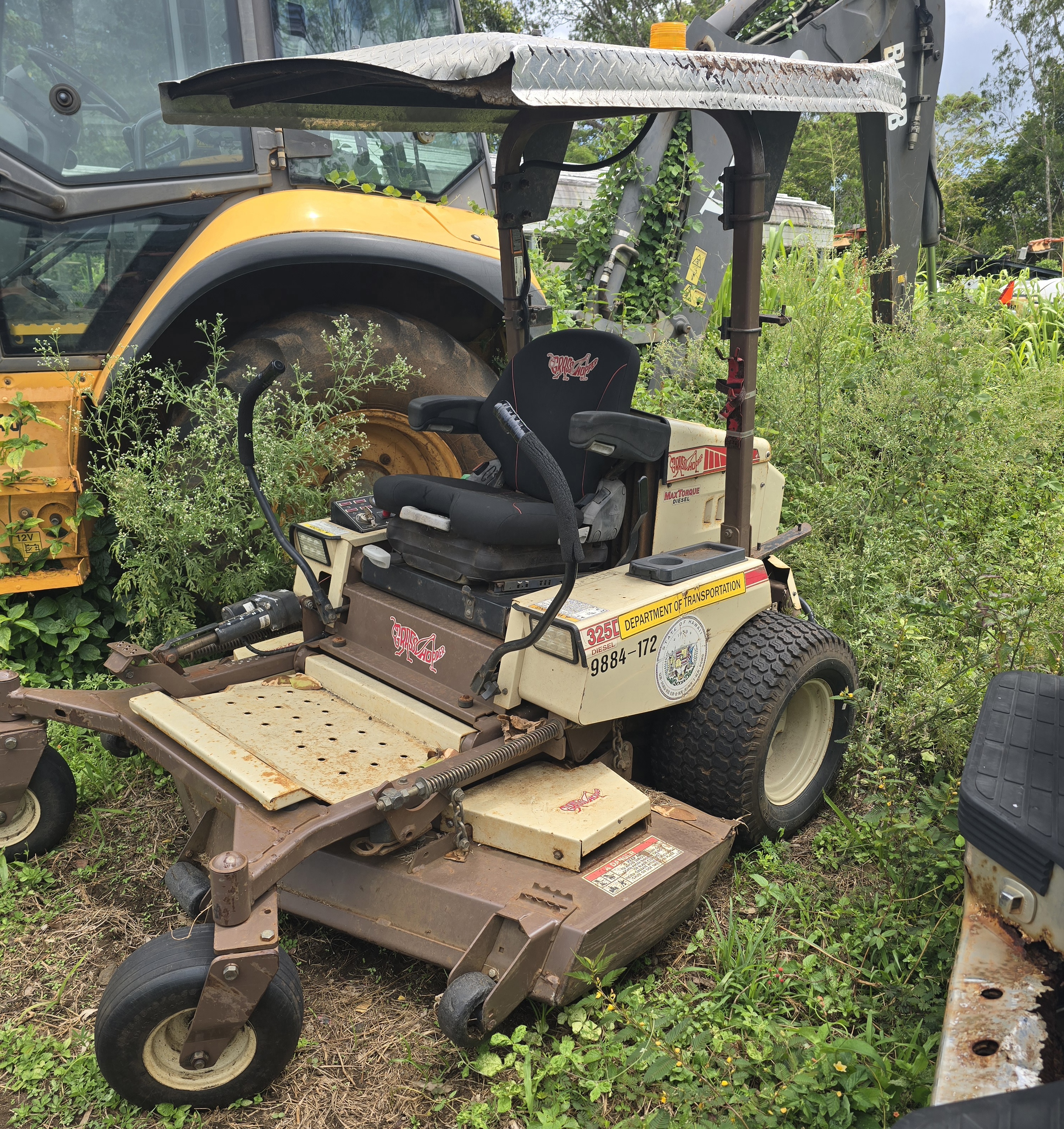 Mower; Grasshopper Zero Turn (9884-172) - Mower; Grasshopper Zero Turn (9884-172)